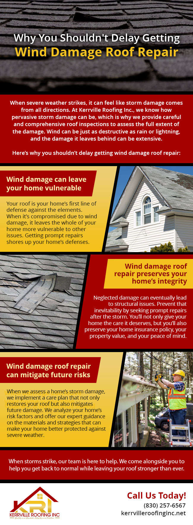 Why You Shouldn't Delay Getting Wind Damage Roof Repair