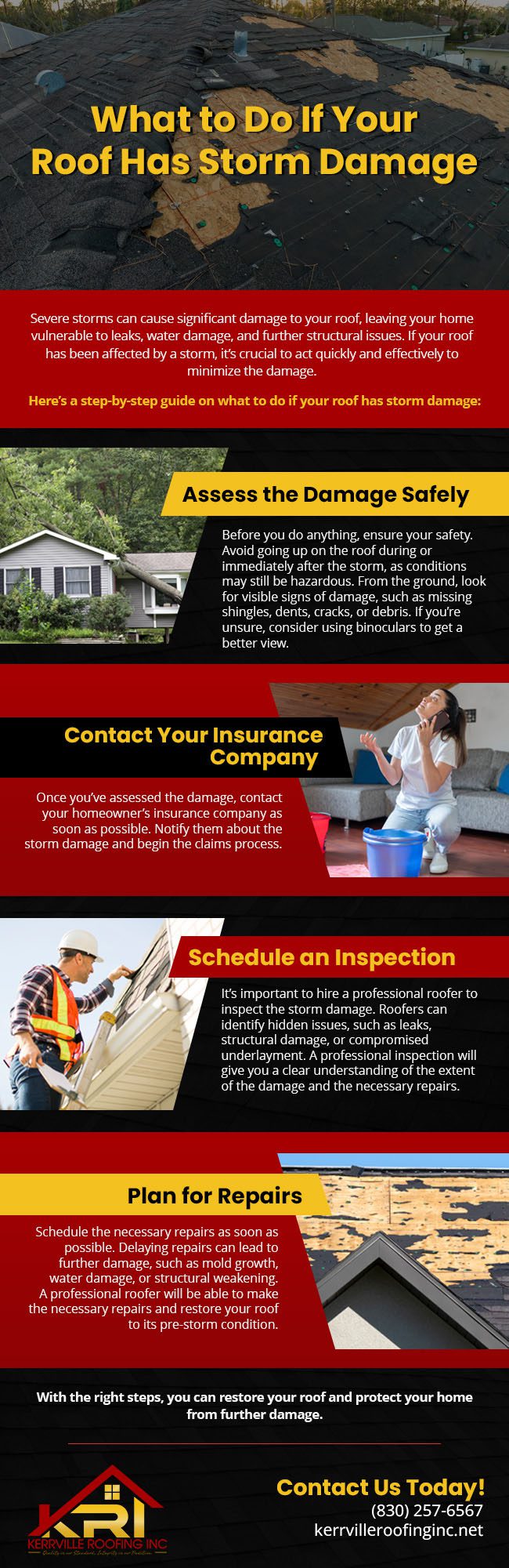 What to Do If Your Roof Has Storm Damage
