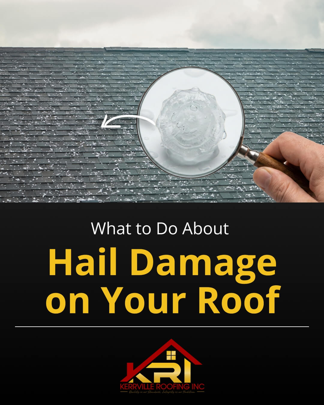 What to Do About Hail Damage on Your Roof